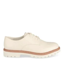 Derbies BEIGE Femme Motif Uni Lacets