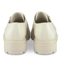 Derbies BEIGE Femme Motif Uni Lacets