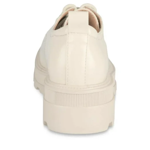 Derbies BEIGE Femme Motif Uni Lacets