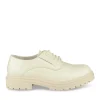 Derbies BEIGE Fille Motif Vernis Lacets