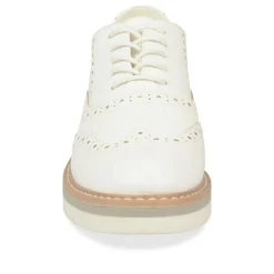 Derbies BLANC Femme Lacets