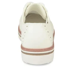 Derbies BLANC Fille Lacets