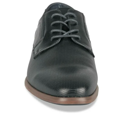 Derbies BLEU Homme Motif Uni Lacets
