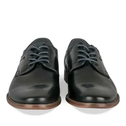 Derbies BLEU Homme Motif Uni Lacets