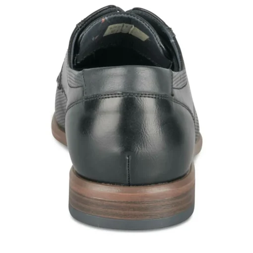 Derbies BLEU Homme Motif Uni Lacets