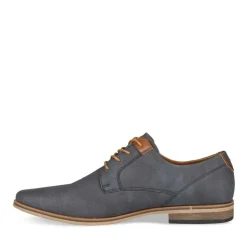 Derbies BLEU Homme Motif Uni Lacets