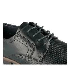 Derbies BLEU Homme Motif Uni Lacets