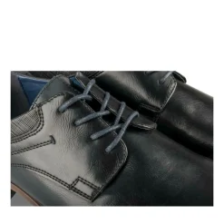 Derbies BLEU Homme Motif Uni Lacets