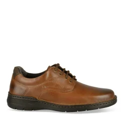 Derbies COGNAC Homme CUIR Motif Uni Lacets