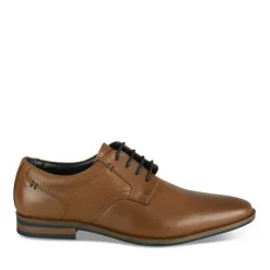 Derbies COGNAC Homme CUIR Motif Uni Lacets