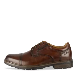 Derbies COGNAC Homme CUIR Motif Uni Lacets