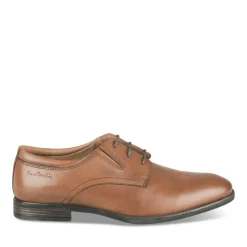 Derbies COGNAC Homme CUIR Motif Uni Lacets