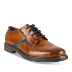 Derbies COGNAC Homme CUIR Motif Uni Lacets
