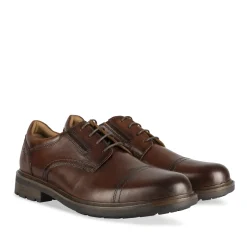Derbies COGNAC Homme CUIR Motif Uni Lacets