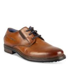 Derbies COGNAC Homme CUIR Motif Uni Lacets
