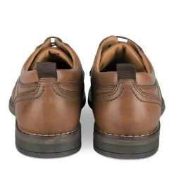 Derbies COGNAC Homme CUIR Motif Uni Lacets