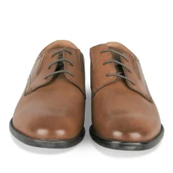 Derbies COGNAC Homme CUIR Motif Uni Lacets