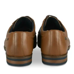 Derbies COGNAC Homme CUIR Motif Uni Lacets