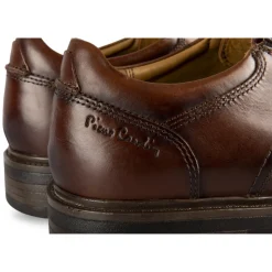 Derbies COGNAC Homme CUIR Motif Uni Lacets