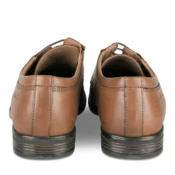 Derbies COGNAC Homme CUIR Motif Uni Lacets