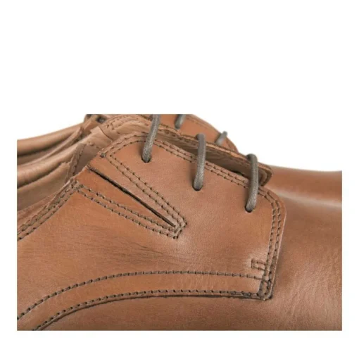 Derbies COGNAC Homme CUIR Motif Uni Lacets