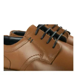 Derbies COGNAC Homme CUIR Motif Uni Lacets