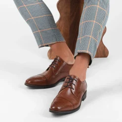 Derbies COGNAC Homme Motif Uni Lacets