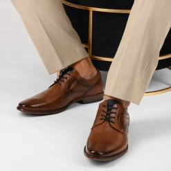 Derbies COGNAC Homme Motif Uni Lacets