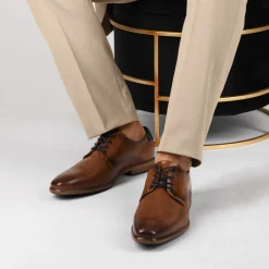 Derbies COGNAC Homme Motif Uni Lacets