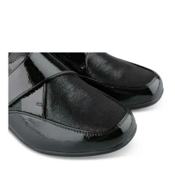 Derbies Confort NOIR Femme Motif Uni Scratch