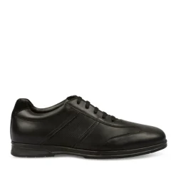 Derbies Confort NOIR Homme CUIR Lacets