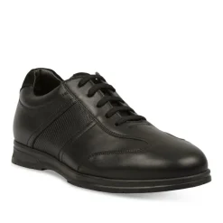 Derbies Confort NOIR Homme CUIR Lacets