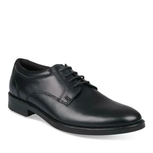 Derbies Confort NOIR Homme CUIR Lacets