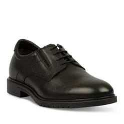 Derbies Confort NOIR Homme CUIR Lacets