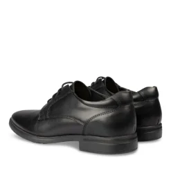 Derbies Confort NOIR Homme CUIR Motif Uni Lacets