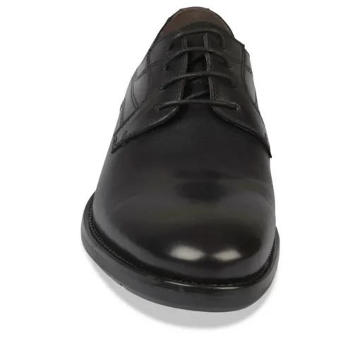 Derbies Confort NOIR Homme CUIR Lacets