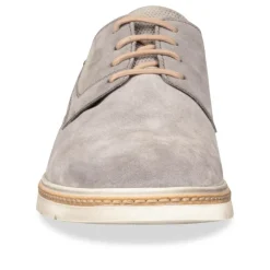 Derbies GRIS Homme CUIR Motif Uni Lacets