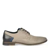 Derbies GRIS Homme Lacets