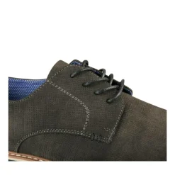 Derbies GRIS Homme Motif Uni Lacets
