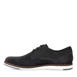 Derbies MARINE Homme CUIR Motif Uni A Enfiler
