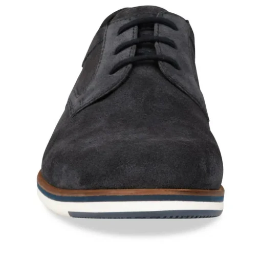 Derbies MARINE Homme CUIR Motif Uni A Enfiler