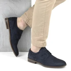 Derbies MARINE Homme Motif Uni Lacets