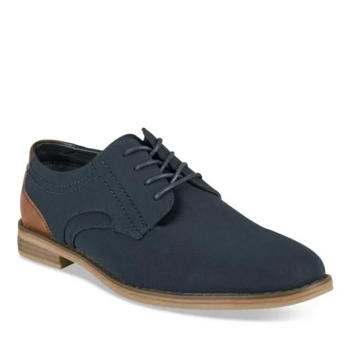 Derbies MARINE Homme Motif Uni Lacets