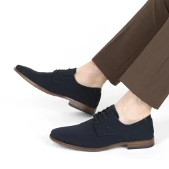 Derbies MARINE Homme Motif Uni Lacets
