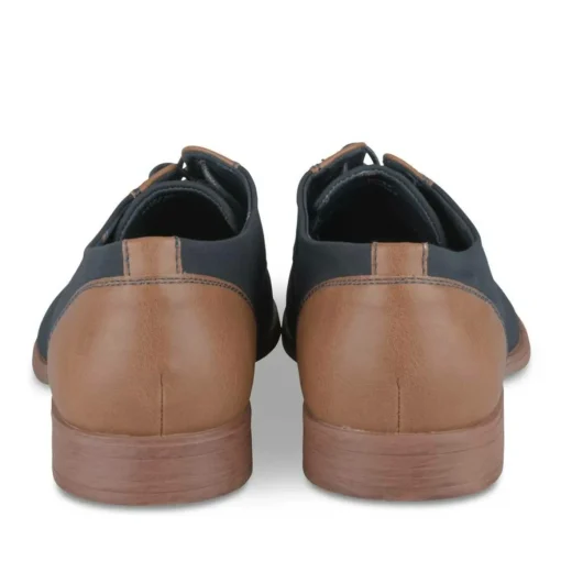 Derbies MARINE Homme Motif Uni Lacets