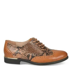 Derbies MARRON Femme