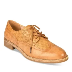Derbies MARRON Femme