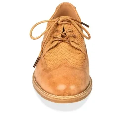 Derbies MARRON Femme