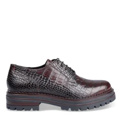 Derbies MARRON Femme CUIR Motif Uni Lacets