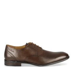 Derbies MARRON Homme CUIR Motif Uni A Enfiler